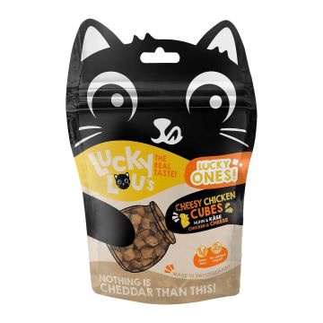 Lucky Lou Ones Cubes Käse&Huhn 80g