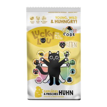 Lucky Lou Kitten Geflügel&Huhn 1.7kg