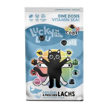 Lucky Lou Adult Geflügel&Lachs 750g